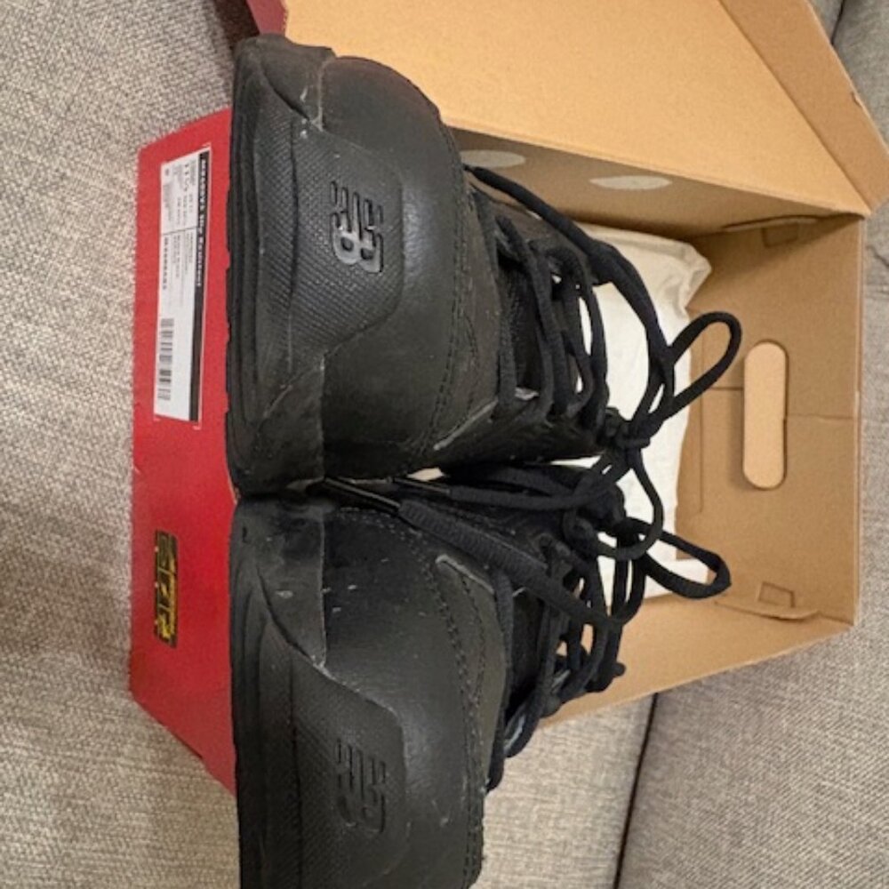 Men's New Balance Skid Resistant Black Work Shoes Size 115. - Picture 6 of 8